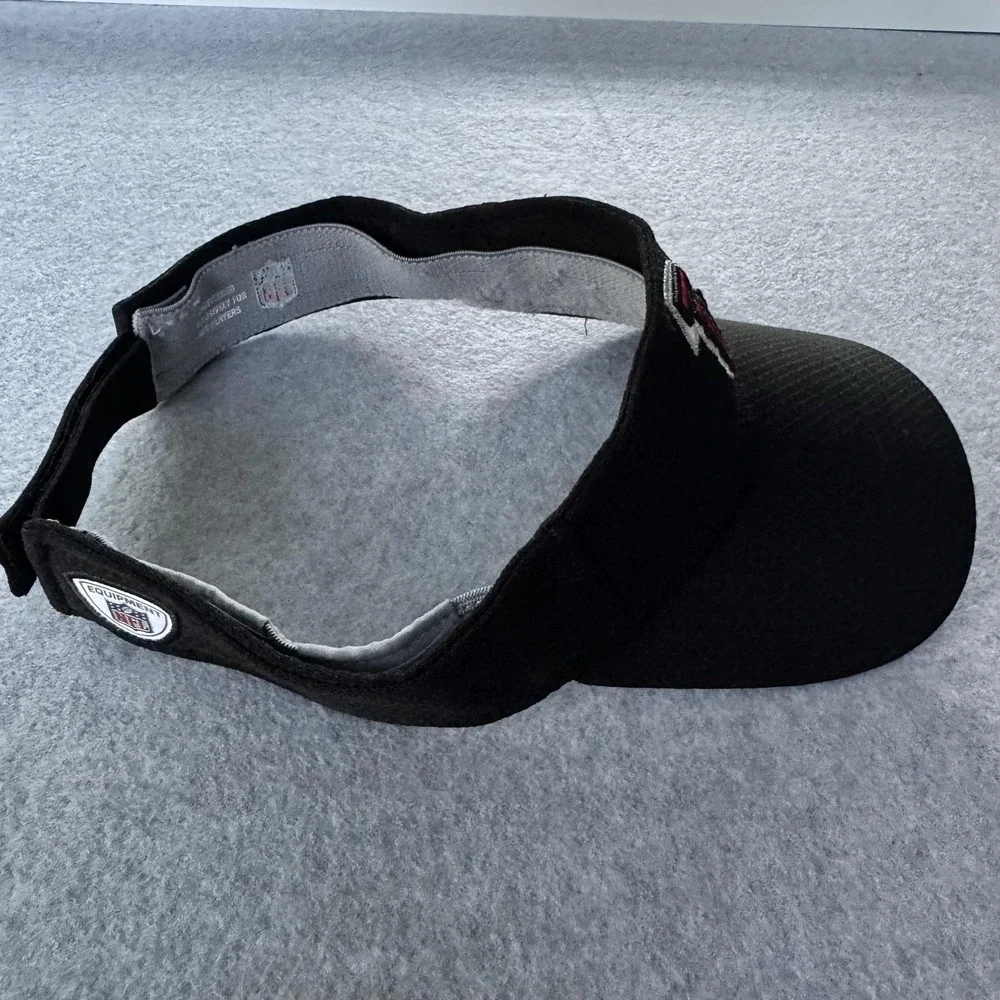 Atlanta Falcons Hat Visor Mens One Size Black NFL Football New Era Equipment